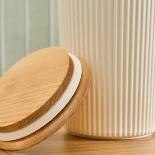 Massimo Storage Jar, 0,9L, Cream Storage Jars
