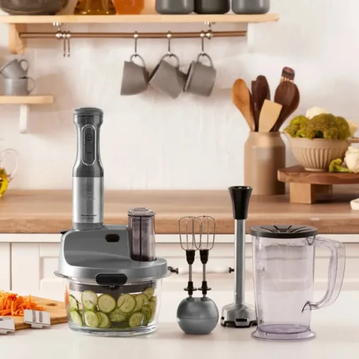 Discount Mastermaid Steel Glass 8 in 1 Food Processor, 2500W, Food Processors