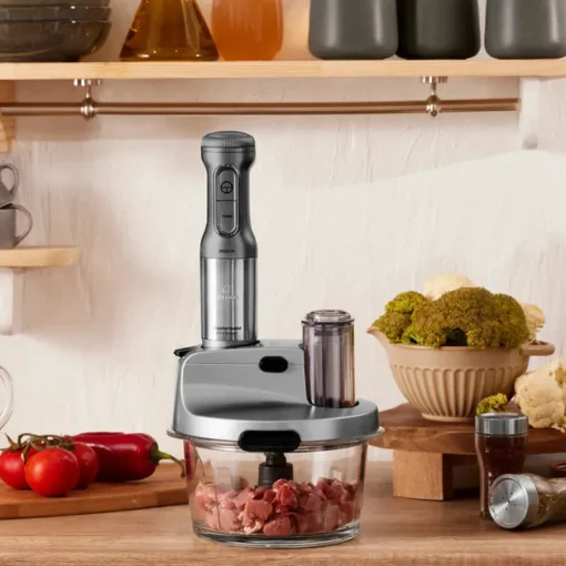 Discount Mastermaid Steel Glass 8 in 1 Food Processor, 2500W, Food Processors