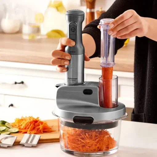 Discount Mastermaid Steel Glass 8 in 1 Food Processor, 2500W, Food Processors
