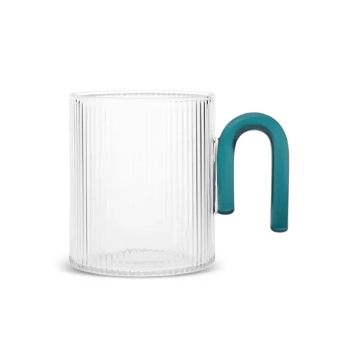 Sale Miracle Glass Mug, 320ml, Green Mugs