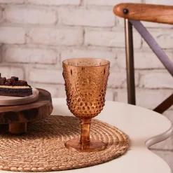 Discount Moise Acrylic Wine Glass, 450ml, Orange Wine And Champagne Glasses