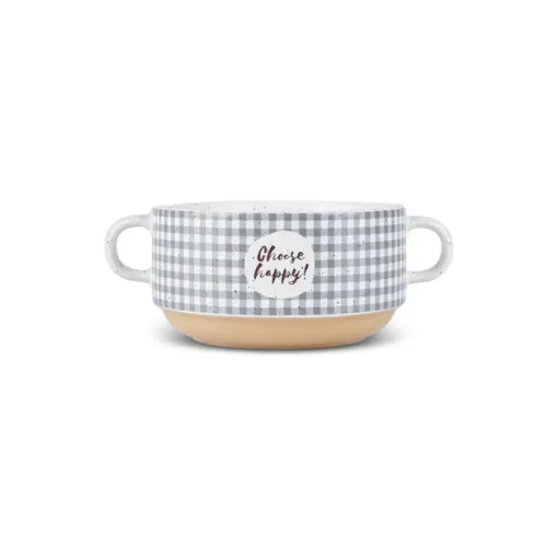 Discount Monet Flower 3-Piece Stoneware Cereal/Soup Bowl, 460ml, Multi Bowls