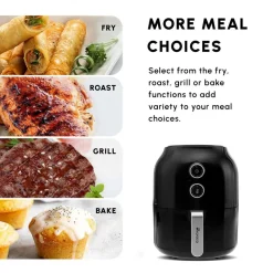 Hot Multifry Single Pan Air Fryer, 3.5L, 1300W, Black Air Fryers