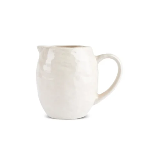 Outlet Nebula Stoneware Milk Jug, 300ml, Beige Cafetieres
