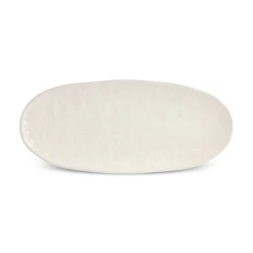 Sale Nebula Stoneware Serving Platter, 29cm, Beige Serving Platters