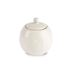 Nebula Stoneware Sugar Bowl, 300ml, Beige Storage Jars