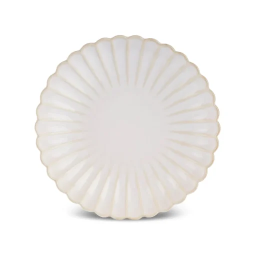 Best New Daisy Stoneware Pasta Bowl, 22,5cm, White Pasta Bowls
