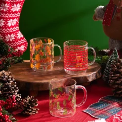 Online New Year Christmas Ginger Party Mug, 410 ml, Multi Mugs