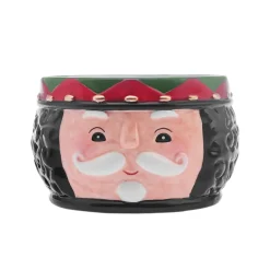 Sale New Year Christmas Nutcracker Dipping Dish, 19cm, Black Multi Bowls