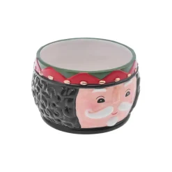 Clearance New Year Christmas Nutcracker Dipping Dish, 12cm, Black Multi Bowls