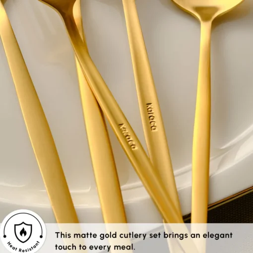 Online Orion 30-Piece Stainless Steel Cutlery Set for 6 People, Cutlery Sets