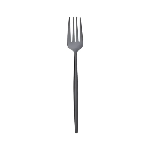 Hot Orion 30-Piece Stainless Steel Cutlery Set for 6 People, Shiny Black Cutlery Sets