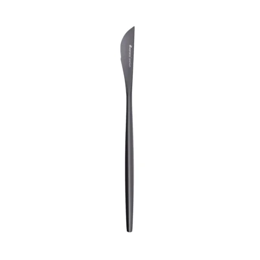 Hot Orion 30-Piece Stainless Steel Cutlery Set for 6 People, Shiny Black Cutlery Sets