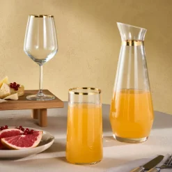 New Orlando 25-Piece Mixed Glass Set for 12 Person, Mixed Glass Sets