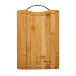 Discount Owen Bamboo Rectangle Chopping Board, Small, Wood Chopping Boards
