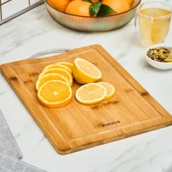 Sale Owen Bamboo Rectangle Chopping Board, Large, Wood Chopping Boards