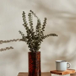 Patterned Glass Vase, Medium, Multi Vases