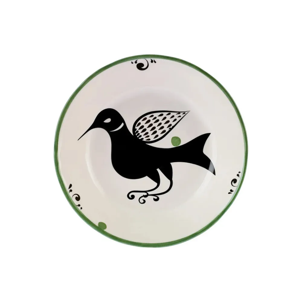 Clearance Paye Seljuk Collection Porcelain CerealSoup Bowl, 20cm, Green Multi Bowls