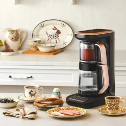 Clearance Paye Seljuk Collection Porcelain CerealSoup Bowl, 20cm, Green Multi Bowls