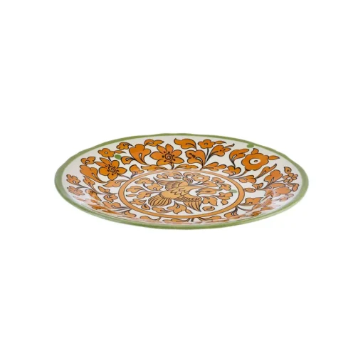 New Paye Seljuk Collection Porcelain Side Plate, 21cm, Yellow Multi Side Plates