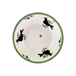 Hot Paye Seljuk Collection Porcelain Serving Bowl, 24cm, Green Multi Bowls
