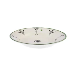Clearance Paye Seljuk Collection Porcelain Pasta Bowl, 23cm, Green Multi Pasta Bowls