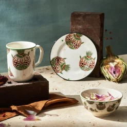 New Paye Seljuk Collection Porcelain Side Plate, 16cm, Green Multi Side Plates