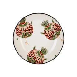 New Paye Seljuk Collection Porcelain Side Plate, 16cm, Green Multi Side Plates