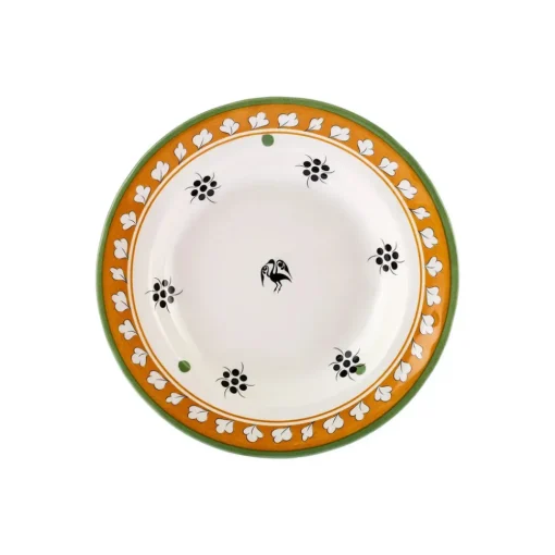 Paye Seljuk Collection Porcelain Pasta Bowl, 23cm, Yellow Multi Pasta Bowls