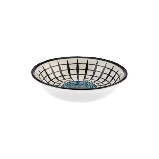 Hot Paye Seljuk Collection Porcelain Snack Bowl, 14cm, Blue Multi Bowls