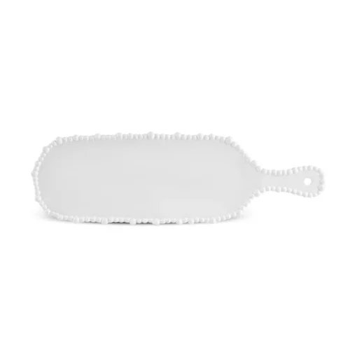 Best Perla Melamine Serving Platter, 43cm, White Serving Platters