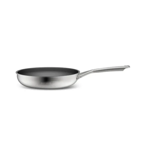 Plasma Steel 3Ply Non-Stick Induction Frying Pan, 30cm, Silver Pans