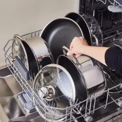 Discount 3Ply Stainless Steel Guardian 7-Piece Non-Stick Induction Cookware Set, Silver Stainless Steel Cookware Sets