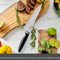 Proofcut 5-Piece Knife Block Set, Black Knife Sets