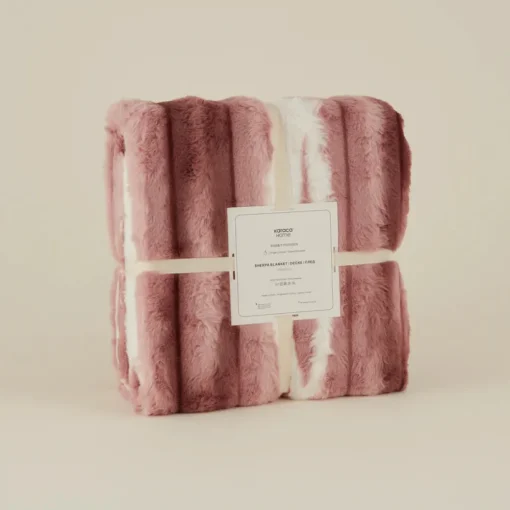 Best Rabbit Sherpa Blanket, 130x150cm, Single, Throws & Blankets