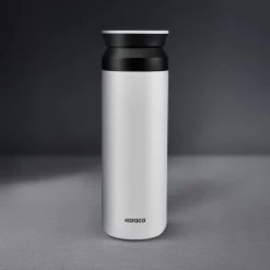Clearance Rainbow Leak-Proof Stainless Steel Flask, 500ml, Cream Stainless Steel Flasks
