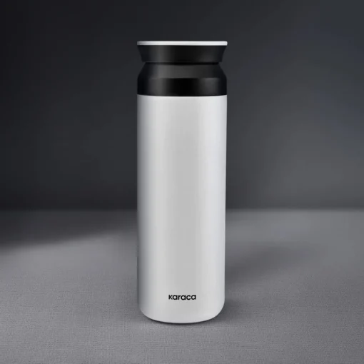 Clearance Rainbow Leak-Proof Stainless Steel Flask, 500ml, Cream Stainless Steel Flasks