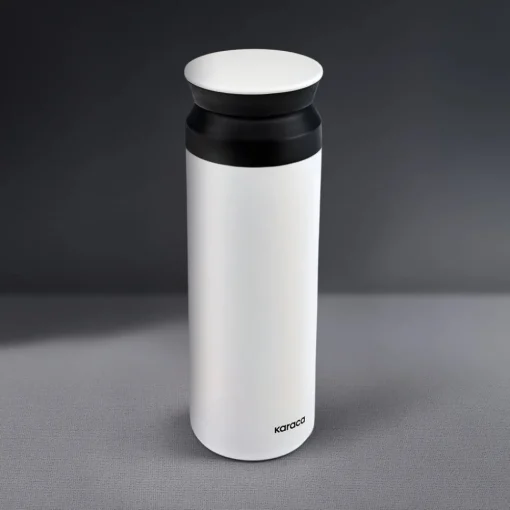 Clearance Rainbow Leak-Proof Stainless Steel Flask, 500ml, Cream Stainless Steel Flasks