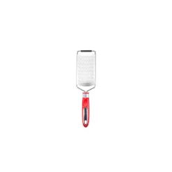 Discount Retro Stainless Steel Multi Function Grater, 28,8cm, Red Silver Kitchen Gadgets