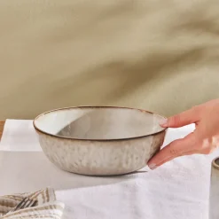 Sale Rixton Ceramic Bowl, 16cm, Beige Bowls