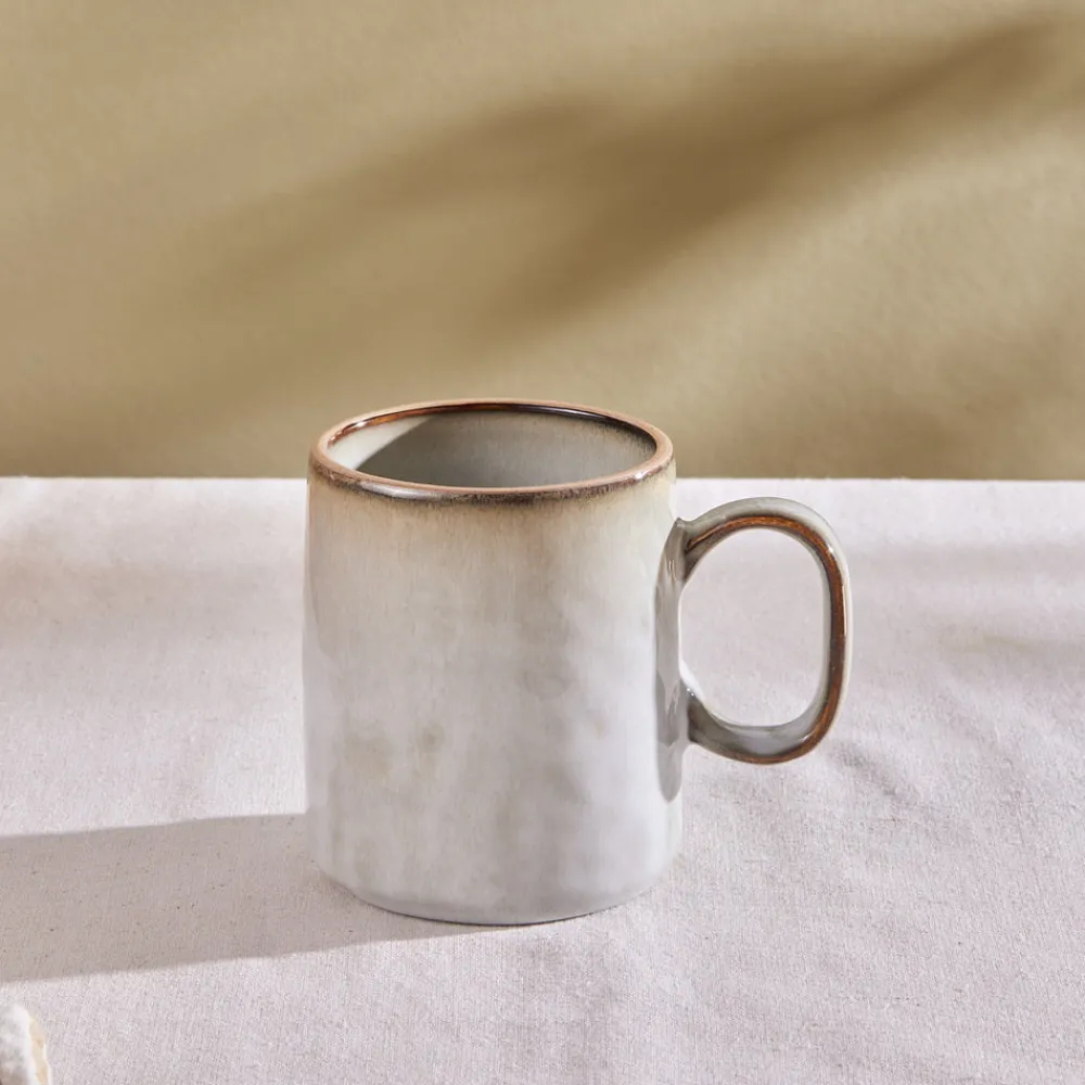 Outlet Rixton Ceramic Mug, 440ml, Beige Mugs