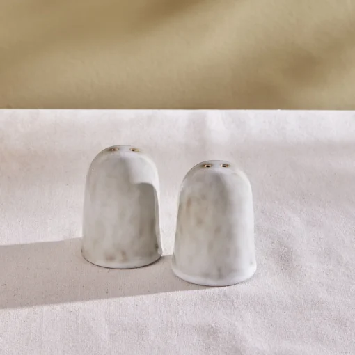 Best Rixton Ceramic Salt and Pepper Shaker, Beige Salt And Pepper Shakers