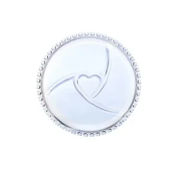 Best Rory Glass Serving Dish, 23cm, Transparent Serving Platters