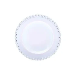 Hot Rory Glass Side Plate, 19cm, Transparent Side Plates