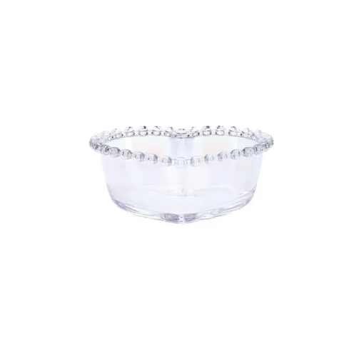 Best Rory Heart Glass CerealSoup Bowl, 13cm, Transparent Bowls