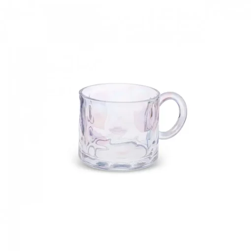 New Ruby Glass Mug, 300ml, Transparent Mugs