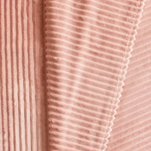 Discount Ruby Stripe Wellsoft Blanket, Single, Pink Throws & Blankets