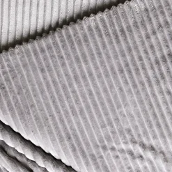 Outlet Ruby Stripe Wellsoft Blanket, Single, Grey Throws & Blankets