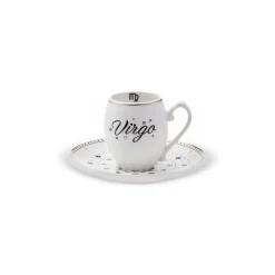 Hot Signs of the Zodiac Virgo Porcelain Espresso Turkish Coffee Cup, 90ml, Multi Espresso & Turkish Coffee Cup Sets